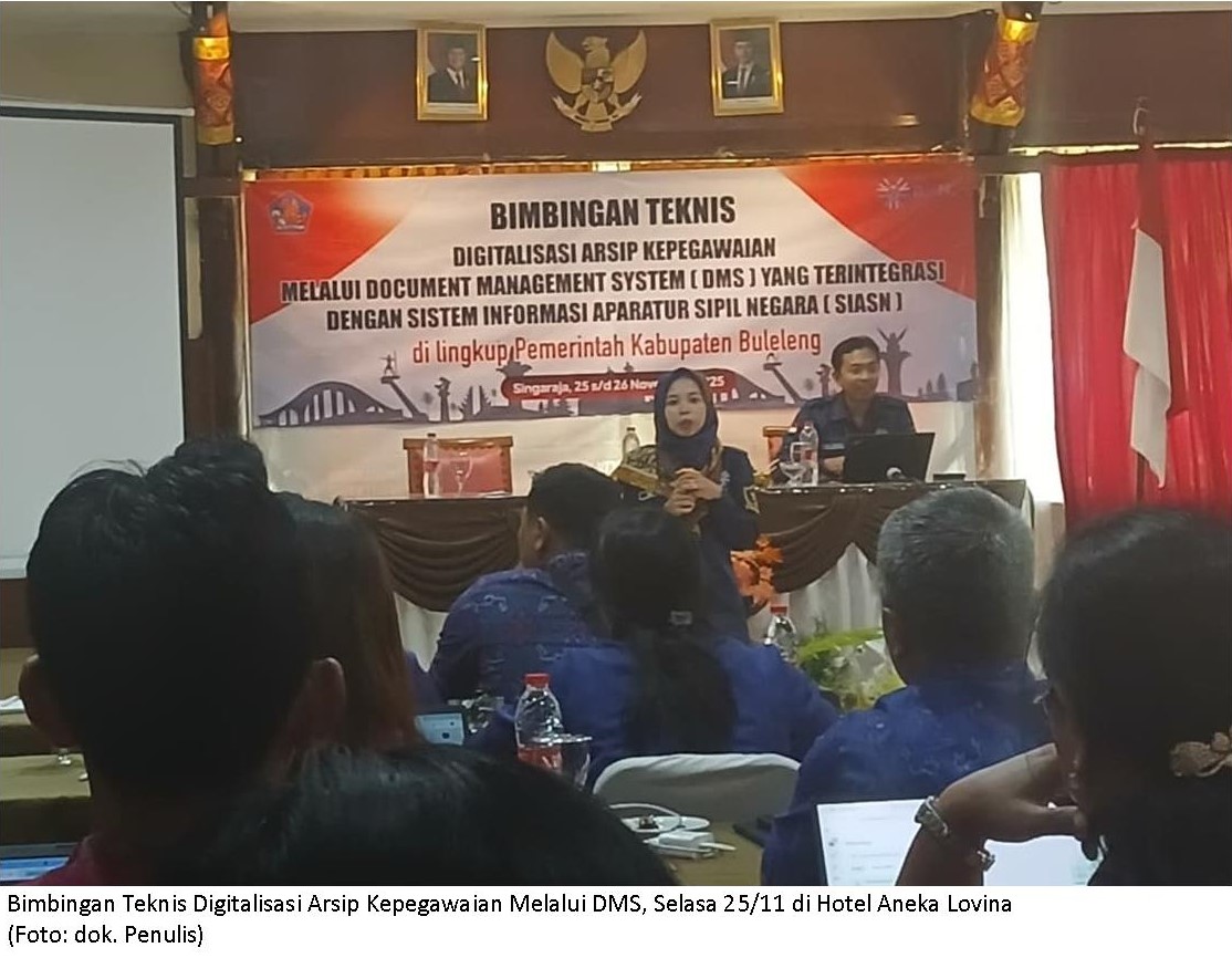 DMS Tingkatkan Kualitas Digitalisasi Arsip ASN Buleleng