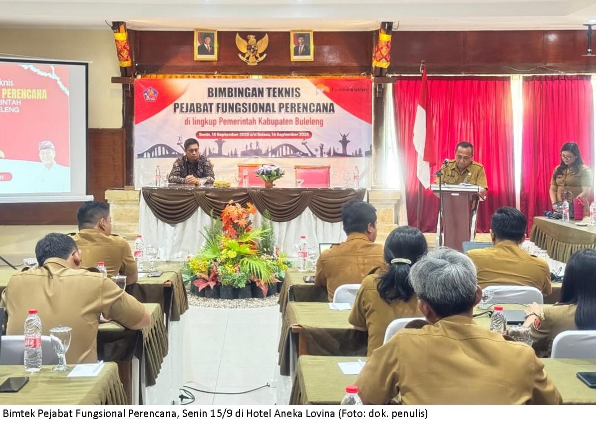 Pemerintah Kabupaten Buleleng Tingkatkan Kompetensi Pejabat Fungsional Perencana