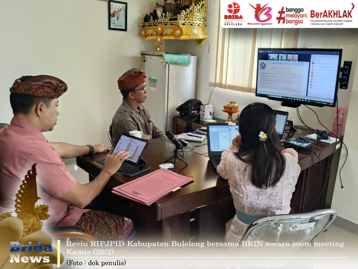 Brida Buleleng Reviu RIPJPID Selaraskan Arah Kebijakan Nasional