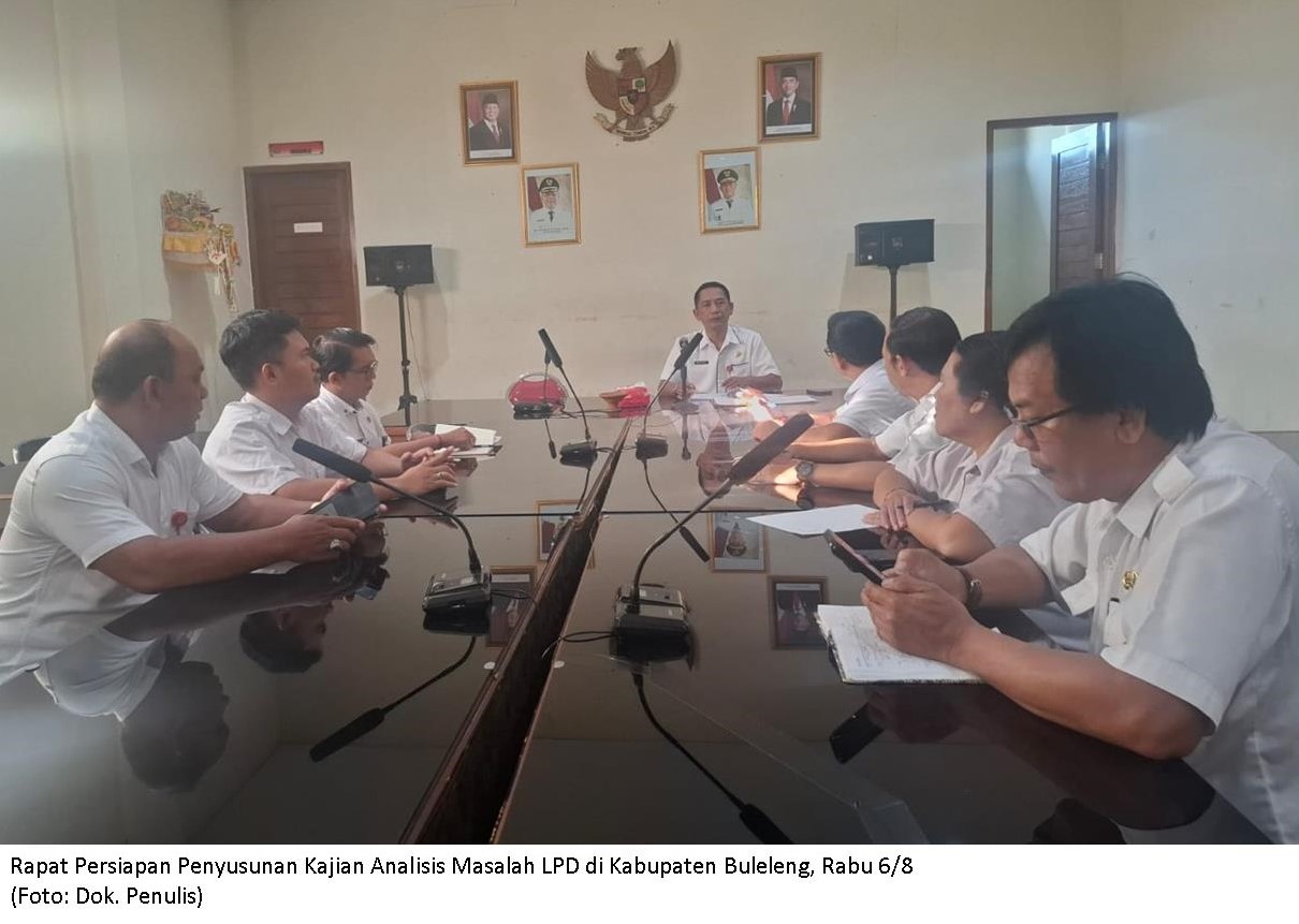 Persiapan Kajian LPD di Buleleng, Brida Siapkan Kelengkapan
