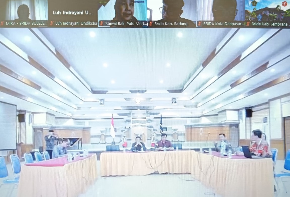 Persiapan Penandatangan PKS Perubahan Antara Kemenkum Bali Dengan Brida Sentra KI se-Bali