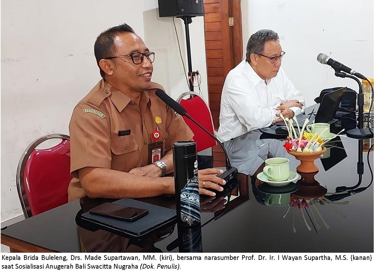 Brida Bali Sosialisasikan Anugerah Bali Swacitta Nugraha