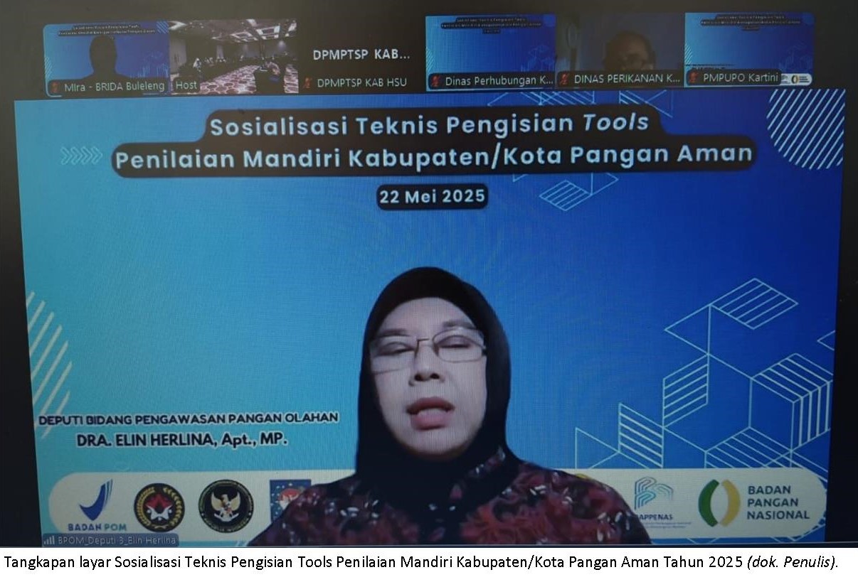 Peningkatan Kualitas Kesehatan Masyarakat Melalui Tools Pangan Aman