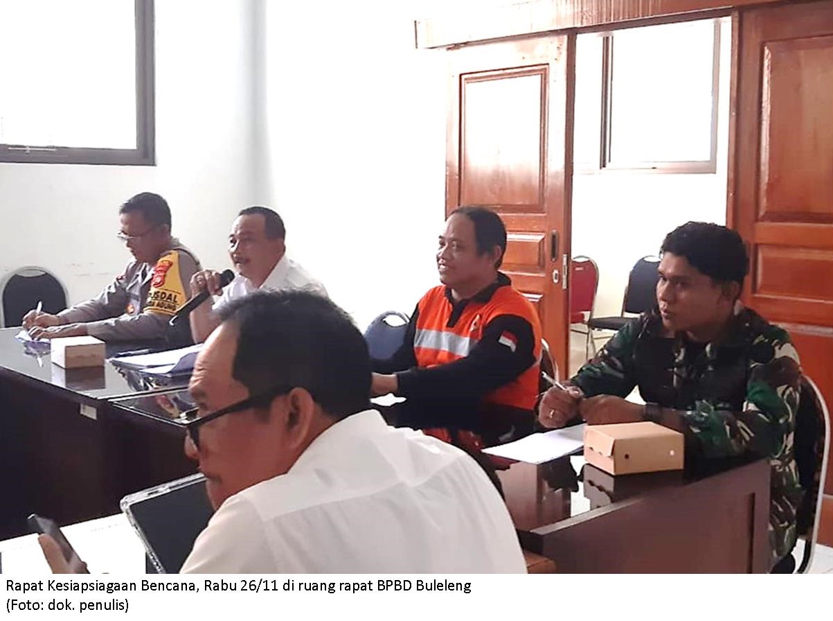 Kepala BPBD Intensitas Curah Hujan Tinggi Diperkirakan Desember