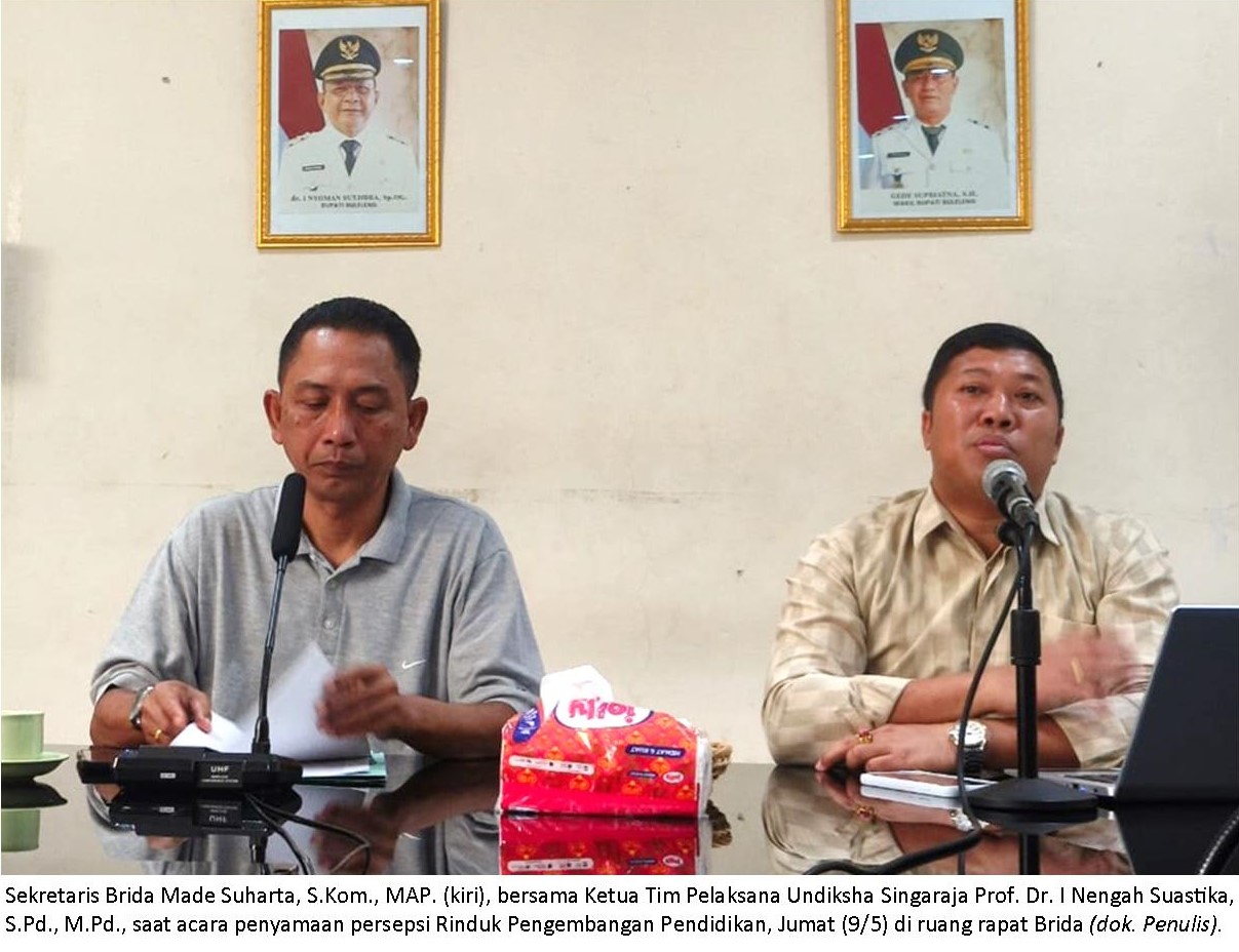 Demi Hasil Akurat, Brida Undur Rinduk Pengembangan Pendidikan Ke 2026