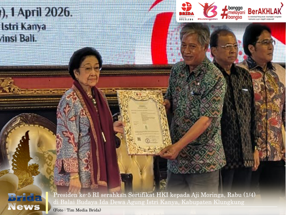 Olahan Daun Kelor Taksu Ajimoringa Bersertifikat HKI