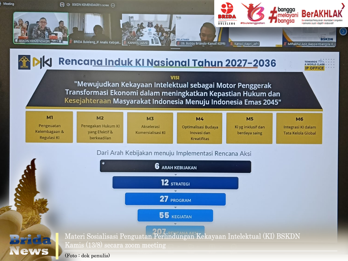 Penguatan Pelindungan KI Dukung Inovasi Kebijakan dan Transformasi Digital Pemerintahan