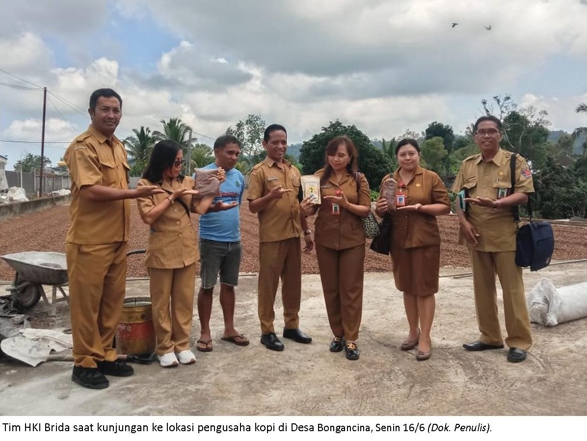 Sosialisasi HKI, Tim Brida Kunjungi Pengusaha Kopi di Busungbiu