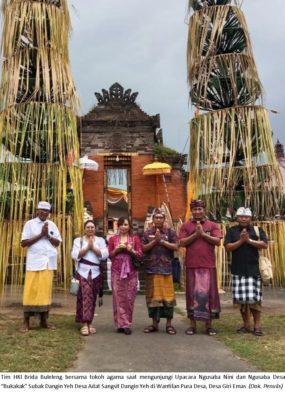 Tradisi Bukakak Ngusaba Desa dan Ngusaba Nini di Buleleng