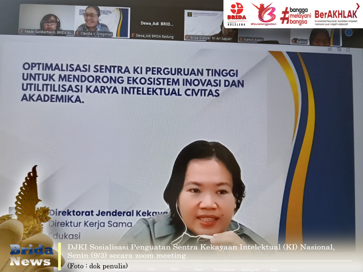 DJKI Perkuat Sentra KI di Indonesia