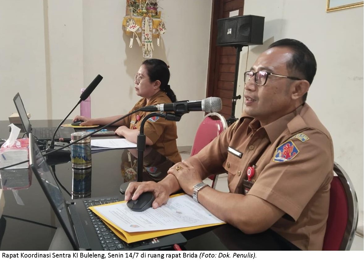 Brida Koordinasikan Sentra KI Buleleng