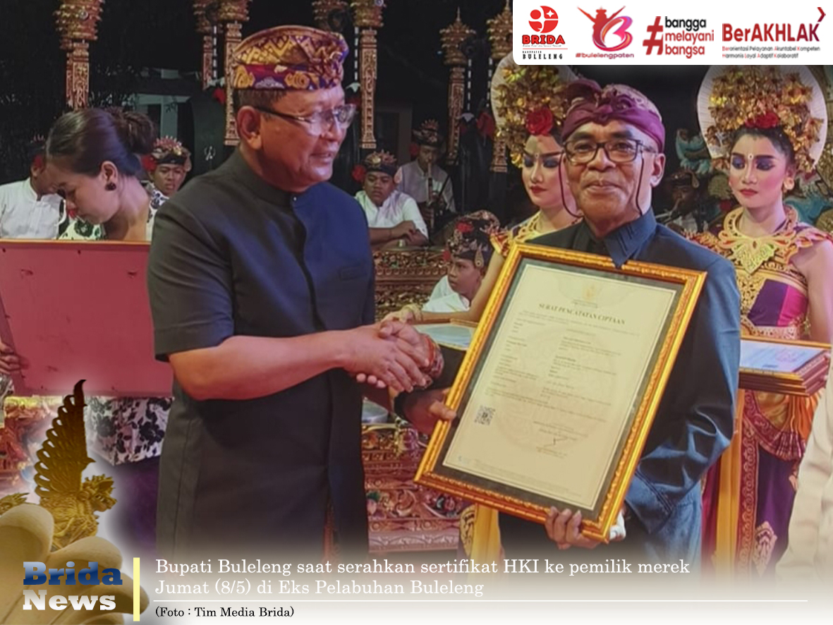 Singa Kren Fest dibuka Sertifikat HKI diserahkan