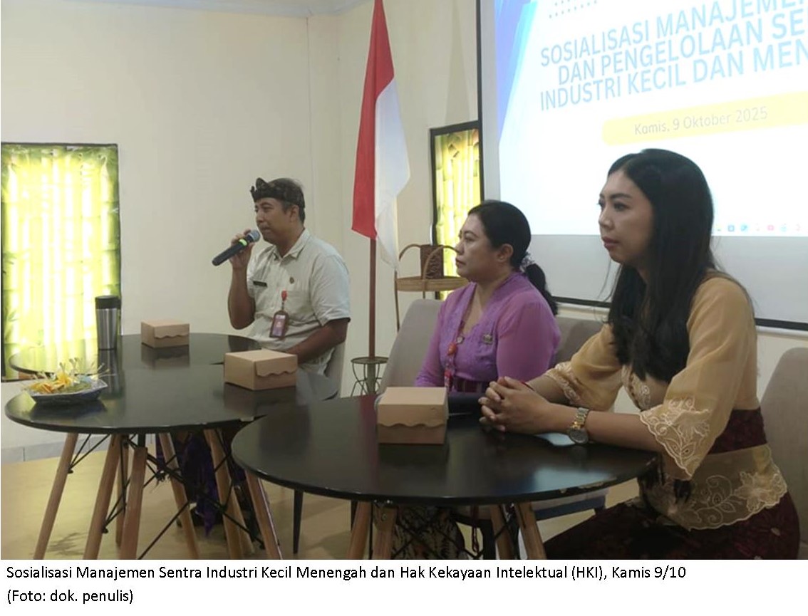 Sentra HKI Buleleng Bangun Keunggulan IKM UKM