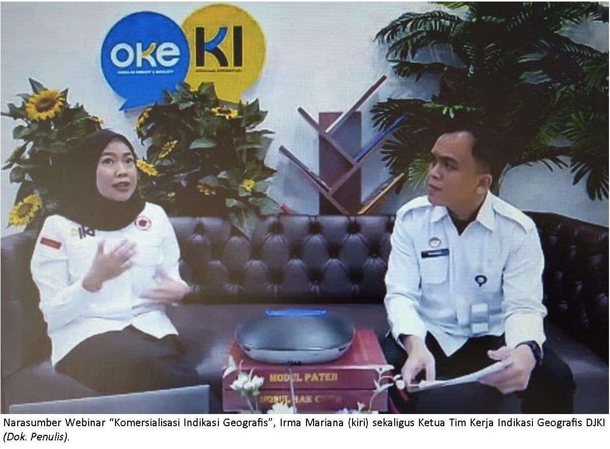 DJKI Komersialisasi Indikasi Geografis