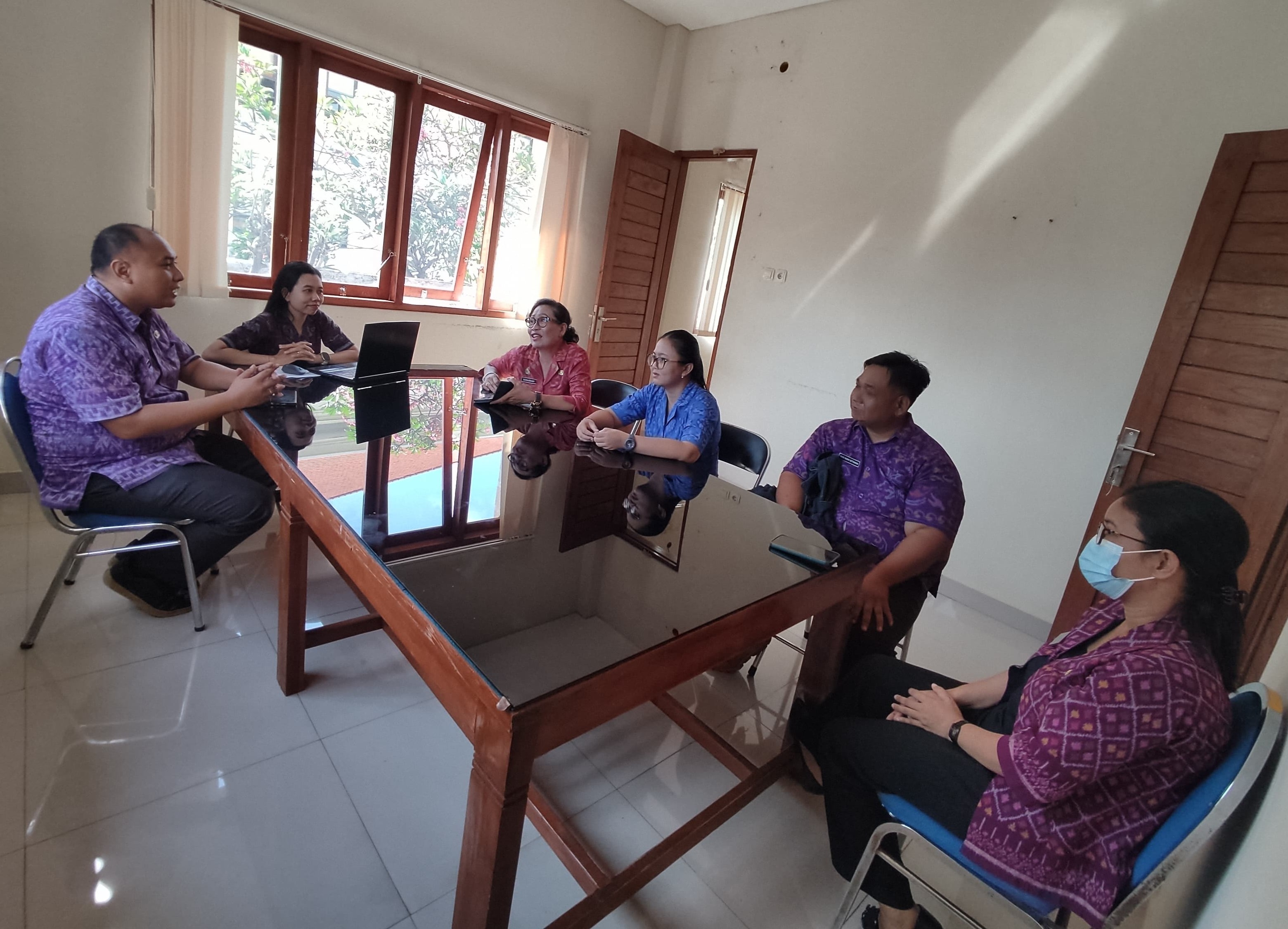 Menerima Konsultasi HKI dari Dinas Sosial Buleleng