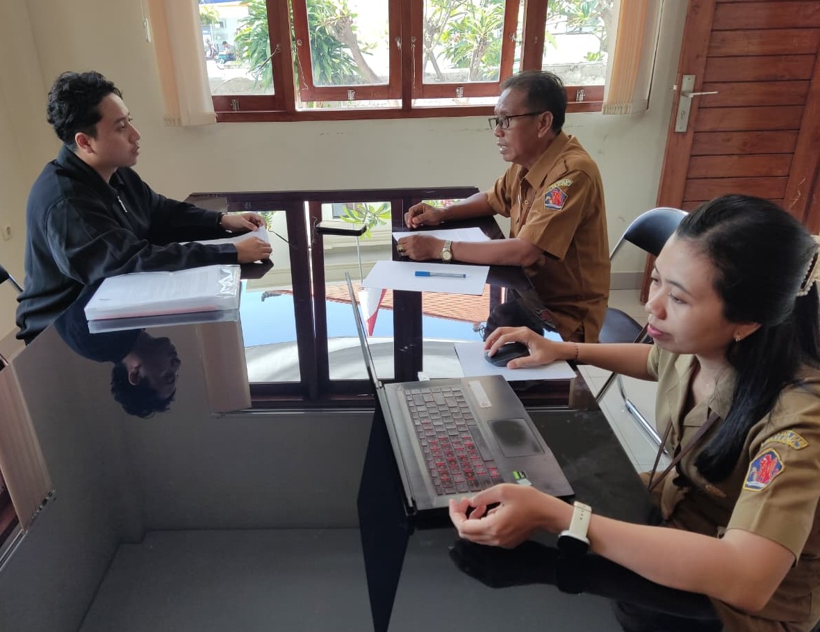 Tim HKI Brida Terima Kunjungan Mahasiswa Unud Wawancara Fasilitasi HKI