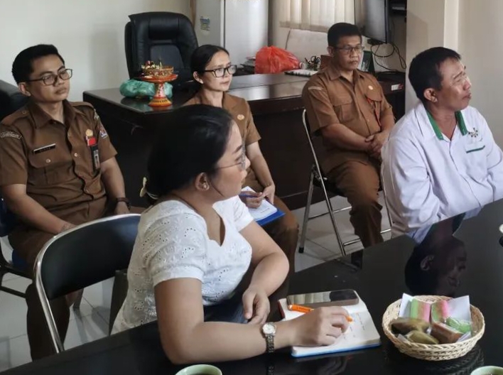 Menerima kunjungan dari STIE Satya Dharma Singaraja dalam rangka sinergi dan kolaborasi riset, inovasi, dan HKI