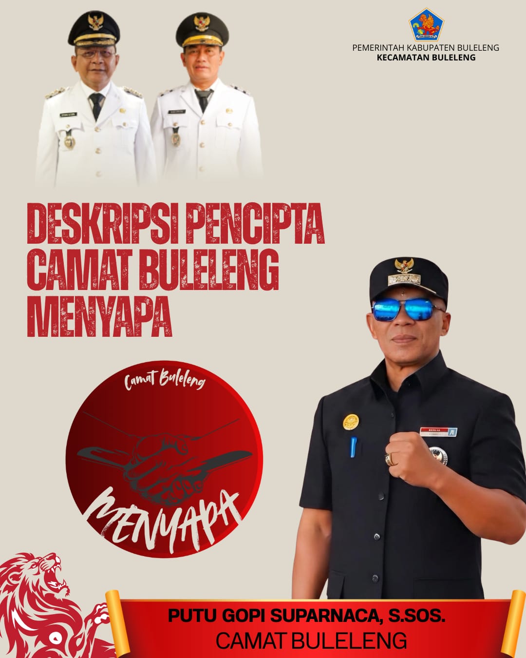 gambar Camat Buleleng Menyapa