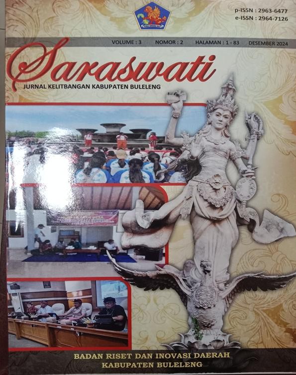 gambar Jurnal Kelitbangan Kabupaten Buleleng, SARASWATI