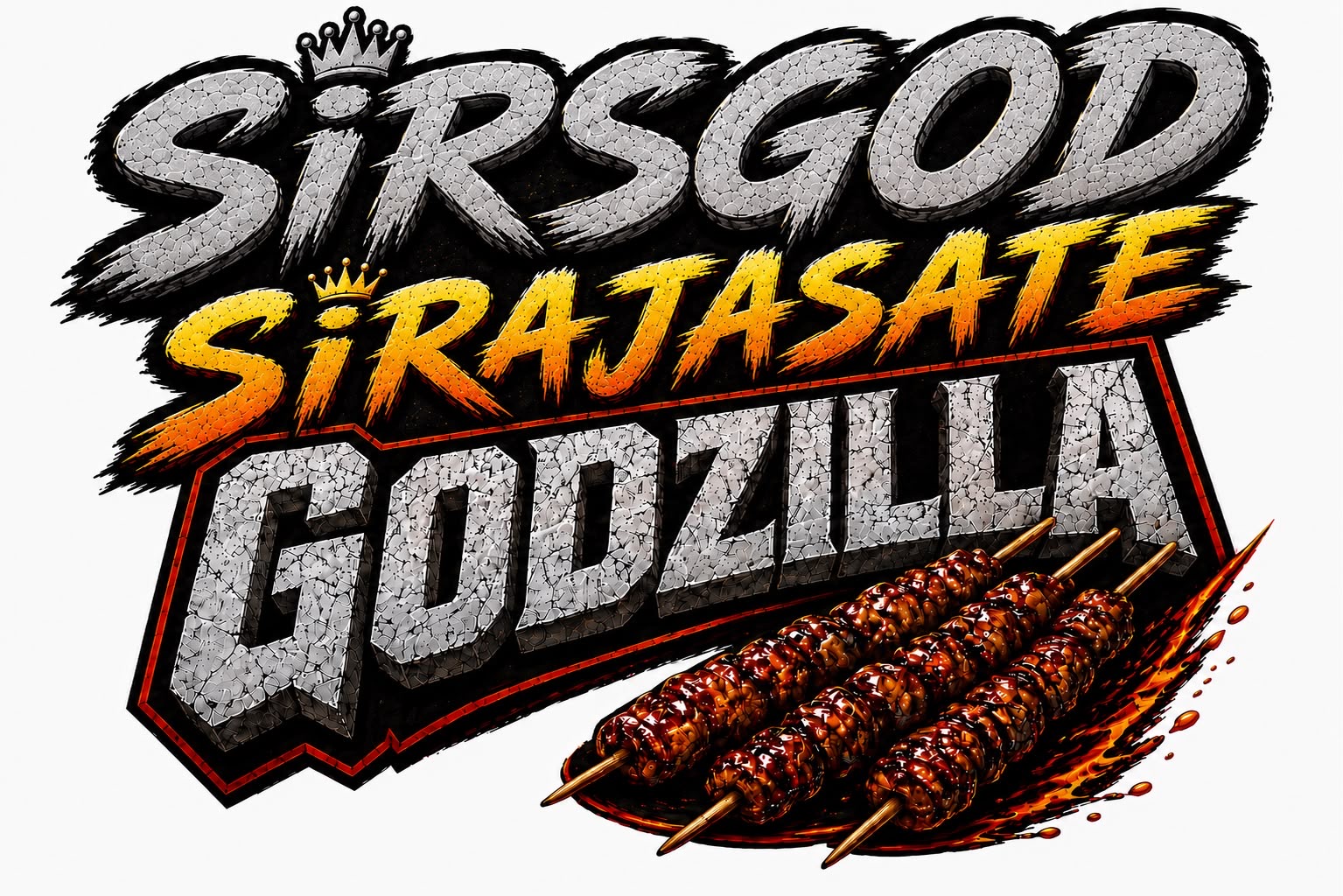 gambar SIRSGOD SIRAJASATE GODZILLA